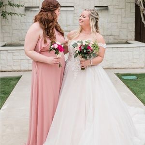 Dusty Rose Birdy Grey